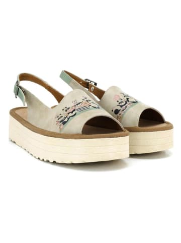 Calceo Haksandalen beige