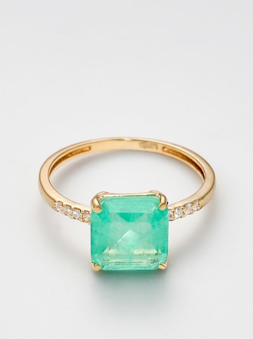 OR ÉCLAT Gouden ring "Arlene" met edelsteen