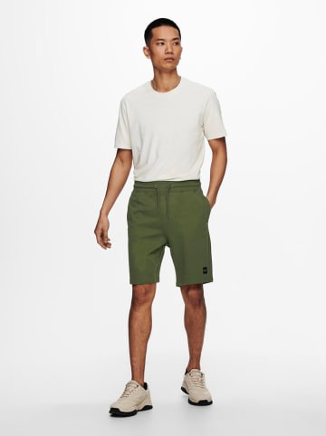 ONLY & SONS Sweatshorts in Khaki