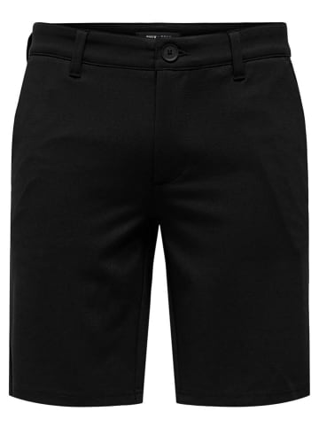 ONLY & SONS Chinoshorts in Schwarz