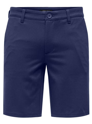 ONLY & SONS Chinoshort donkerblauw
