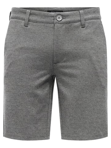 ONLY & SONS Szorty chino w kolorze szarym