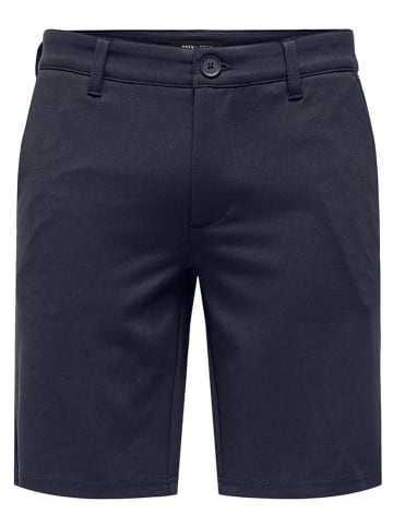 ONLY & SONS Chinoshorts in Dunkelblau
