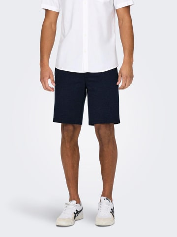 ONLY & SONS Szorty chino w kolorze czarnym