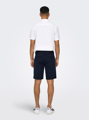 ONLY & SONS Chinoshorts in Schwarz