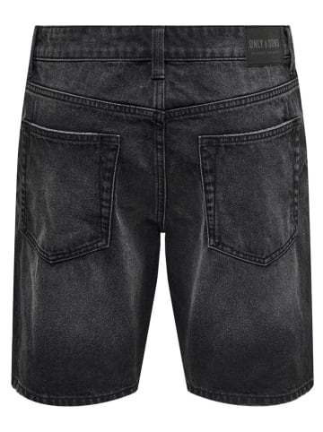 ONLY & SONS Spijkershort zwart