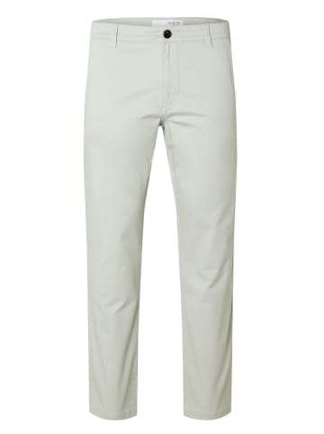 SELECTED HOMME Spodnie chino w kolorze kremowym