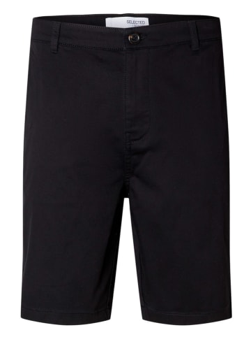 SELECTED HOMME Chinoshorts in Schwarz