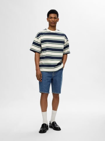 SELECTED HOMME Jeans-Shorts in Blau