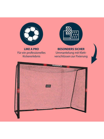 Hudora Voetbaldoel "Pro Tect 300" zwart - vanaf 3 jaar