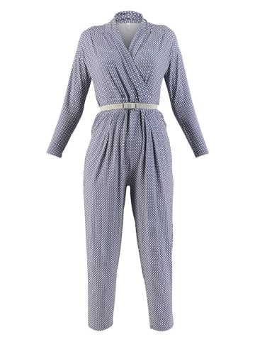 Blutsgeschwister Jumpsuit "The Coolest on Earth" in Blau