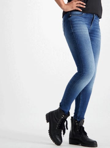 Cars Jeans Spijkerbroek "Clary" - skinny fit - donkerblauw