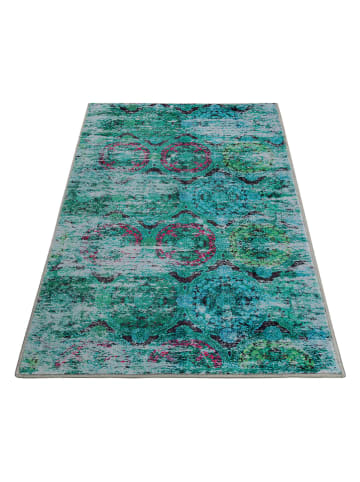 Wecon Home Badmat "Beach Front" groen/lichtblauw