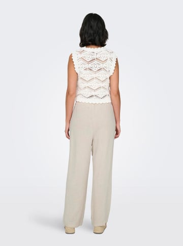 ONLY Broek crème