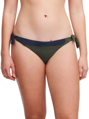 Chantelle Bikini-Hose in Dunkelblau/ Khaki