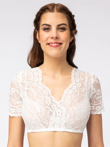 Halali by Astrid Söll Dirndlbluse "Alena" in Creme