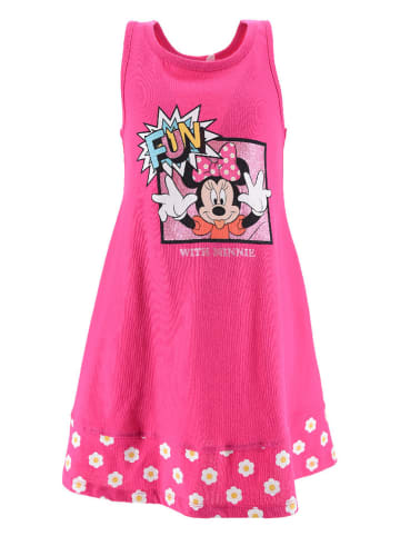 Disney Minnie Mouse Sukienka "Minnie" w kolorze różowym ze wzorem