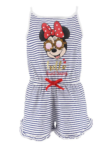 Disney Minnie Mouse Jumpsuit "Minnie" donkerblauw/wit