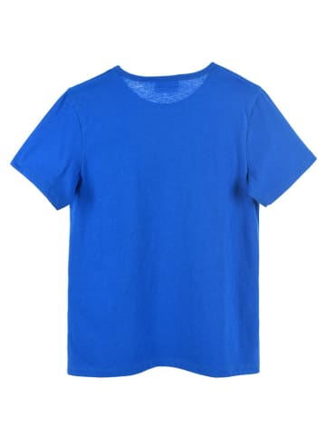 Dragon Ball Z Koszulka "Dragon Ball Super" w kolorze niebieskim ze wzorem