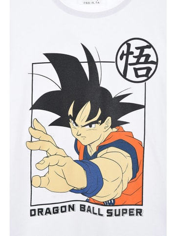 Dragon Ball Z Shirt "Dragon Ball Super" in Weiß/ Bunt