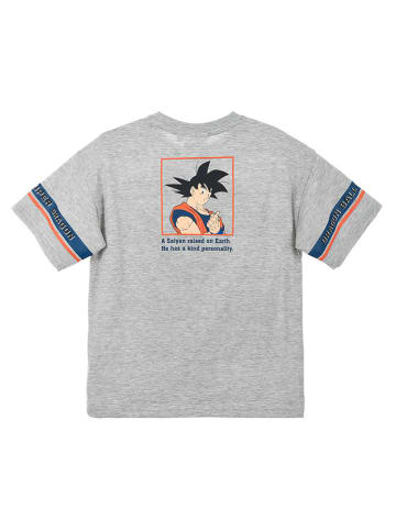 Dragon Ball Z Koszulka "Dragon Ball Super" w kolorze szarym ze wzorem