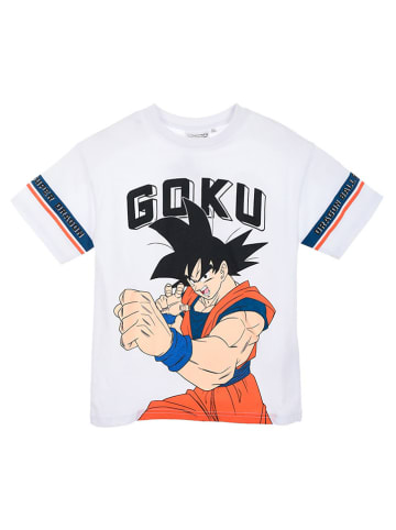 Dragon Ball Z Koszulka "Dragon Ball Super" w kolorze białym ze wzorem