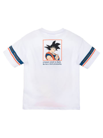 Dragon Ball Z Koszulka "Dragon Ball Super" w kolorze białym ze wzorem