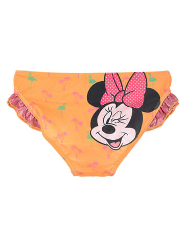 Disney Minnie Mouse Kąpielówki "Minnie" w kolorze pomarańczowo-różowym