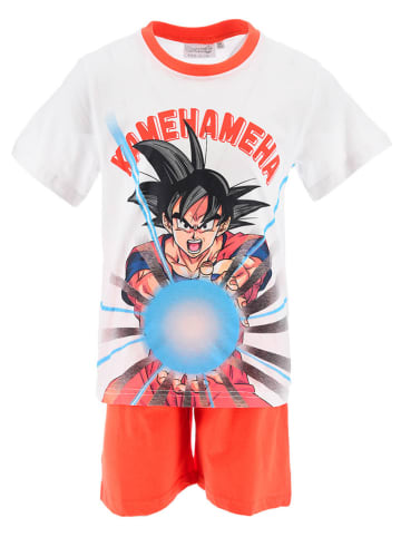 Dragon Ball Z Pyjama "Dragon Ball Super" in Weiß/ Orange