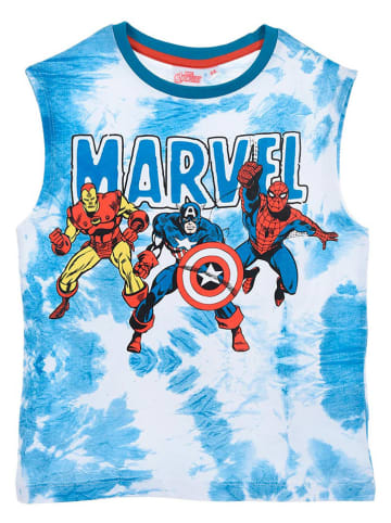 MARVEL Avengers Koszulka "Avengers Classic" w kolorze niebieskim ze wzorem
