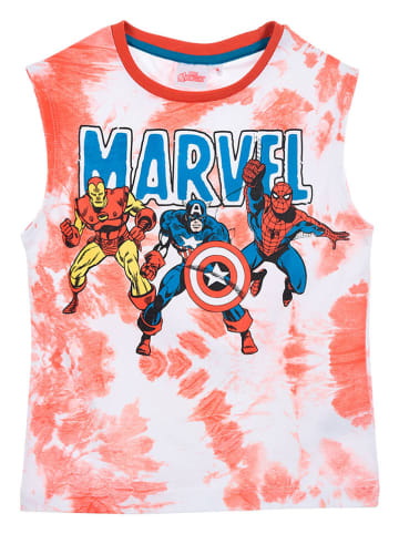 MARVEL Avengers Koszulka "Avengers Classic" w kolorze czerwonym ze wzorem