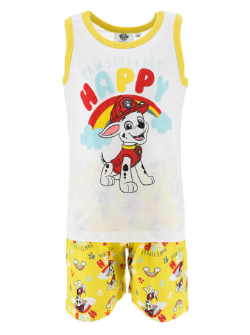 Paw Patrol Pyjama "Paw Patrol" geel/wit