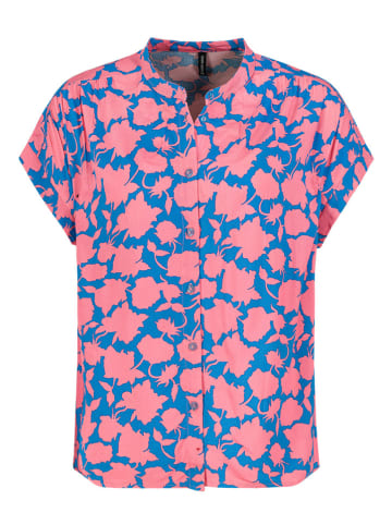 Sublevel Blouse blauw/roze