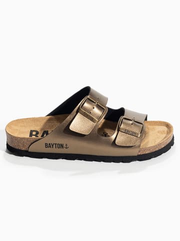BAYTON Slippers "Atlas" bruin