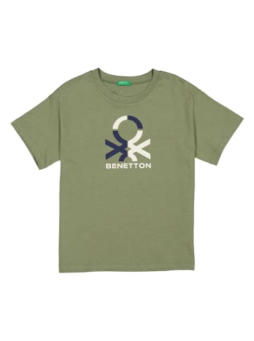 Benetton Koszulka w kolorze khaki