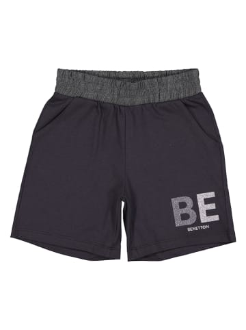 Benetton Sweatshort donkergrijs