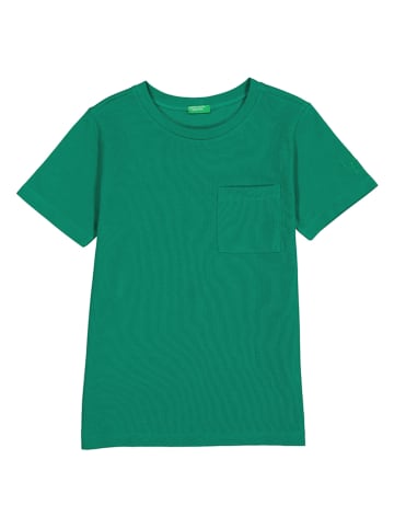 Benetton Koszulka w kolorze zielonym