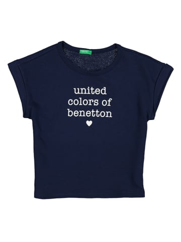 Benetton Shirt in Dunkelblau