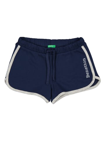 Benetton Sweatshort donkerblauw