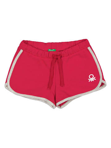 Benetton Sweatshorts in Rot