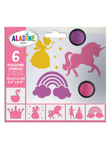 Aladine Schablonen-Set "Prinzessin" - ab 4 Jahren
