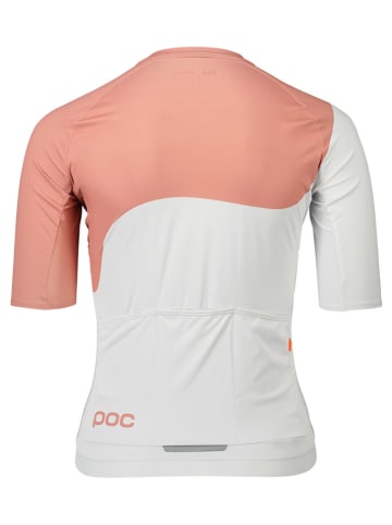 POC Fahrradtrikot "Apparel" in Weiß/ Rot