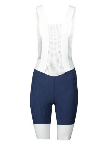 POC Fietsshort "Raceday" wit/donkerblauw