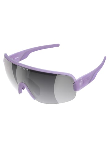 POC Okulary rowerowe "Aim" w kolorze fioletowo-szarym