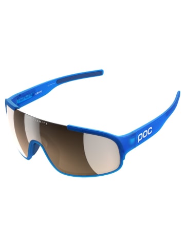 POC Okulary rowerowe "Crave" w kolorze niebiesko-brązowym