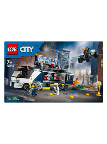 LEGO Zestaw LEGO® City 60418 Police truck with laboratory - 7+
