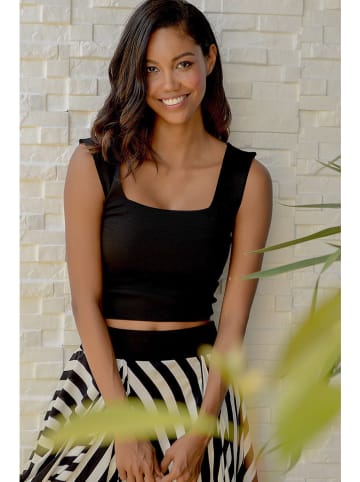 Trend Alacati Top in Schwarz