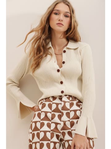 Happiness Istanbul Bluse in Beige
