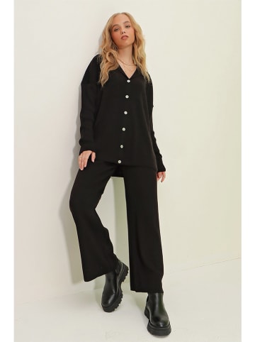 Trend Alacati 2tlg. Outfit in Schwarz
