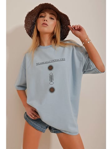 Trend Alacati Shirt in Hellblau